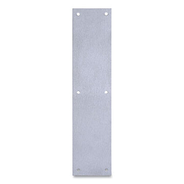 Tell® Door Push Plate, 3.5 X 15, Satin Stainless Steel freeshipping - TVN Wholesale